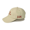 Os bonés de beisebol de Liso Bordado Branco Empresa, revestidos com borracha fazem seu próprio chapéu de basebol