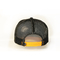5 unisex feitos sob encomenda almofadam o chapéu do tampão do camionista, chapéu preto personalizado da malha do bordado 3D