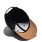 Snapback de madeira do painel da borda 5/boné de beisebol de madeira dos chapéus Bill do poliéster