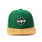 Os chapéus lisos do Snapback da borda do logotipo feito sob encomenda personalizaram o tampão liso do hip-hop de Bill