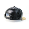 chapéus lisos do Snapback da borda do plutônio do bordado 3D/tampão fluorescente de Hip Hop