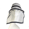 Tampão da saliva do isolado da saliva da viseira protetora Multifunction da cara do PVC de Hatswith anti - poluição do esguicho anti -