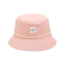 do pescador longo do rosa da borda de 7cm laço plástico do gancho de Bucket Hat With