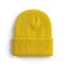 O amarelo fez malha o crânio fluorescente de Beanie Bonnet Hat Cuffed Plain