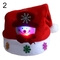 O caráter do ODM conduziu o chapéu luminoso com logotipo do bordado