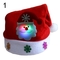 O caráter do ODM conduziu o chapéu luminoso com logotipo do bordado