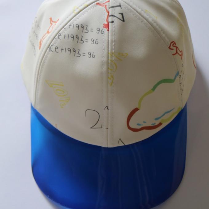 A forma Bill plástico imprimiu o Headwear da proteção de Sun do boné de beisebol para o verão