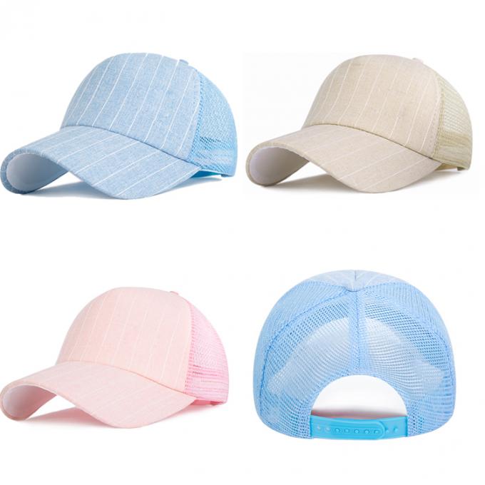 Os chapéus feitos sob encomenda do logotipo transportam o boné de beisebol traseiro do tampão para mulheres