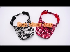 Fábrica Digital feita sob encomenda de BSCI que imprime o chapéu ajustável da viseira de Sun da praia do tampão de golfe dos esportes da camuflagem