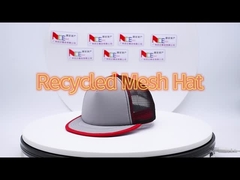 Alta Durabilidade Contraste de costura Flat Edge Mesh Cap