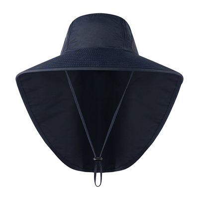 Pescador exterior novo Hat para pesca respirável UV Safari Hat do tampão da viseira da proteção do pescoço do verão das mulheres dos homens a anti