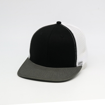 Algodão 100% 6 adultos ajustáveis dos chapéus do Snapback do tampão de Mesh Hip Pop Flat Visor do painel