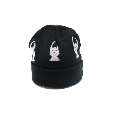OEM BSCI Unisex Boné de tricô chapéus de bordado padrão