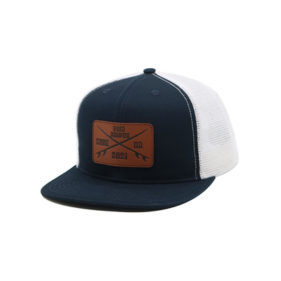 Capa de caminhoneiro de painel 6 bordado personalizado com visor pré-curvado