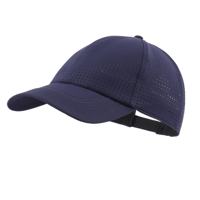Gráfico Custom 6 Panel Unisex Laser Perforado Impermeável Baseball Golf Cap Hat Mesh Chapéus Desportivos