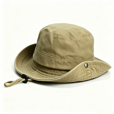 Chapéu de balde de pescador chapéu de balde de exterior material leve e respirável 20 anos de experiência Cap ideal para acampar e caminhada
