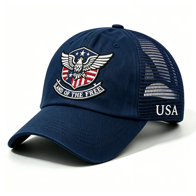 Trucker Snapback Trucker Cap Customize Eyelets Ajustável rede chapéu traseiro Perfeito para atividades ao ar livre
