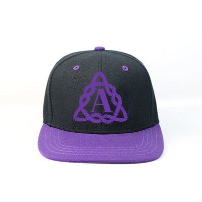 Do logotipo feito sob encomenda alto de 5 chapéus do Snapback da coroa do painel tampão liso Bsci do hip-hop da borda