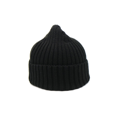 O algodão das senhoras faz malha Beanie Hats Winter Cold - rosa da prova