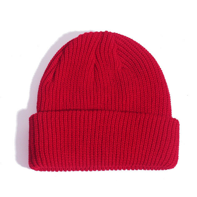 Chapéus sem borda mornos dos Beanies do inverno das mulheres de Hip Hop Beanie Knitted Hat Men Skullcap da forma