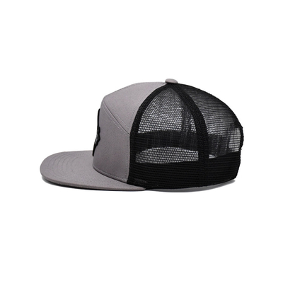 Fashion Sublimation Patch Outdoor 7 Panel Trucker Cap Custom Color Para Unisex