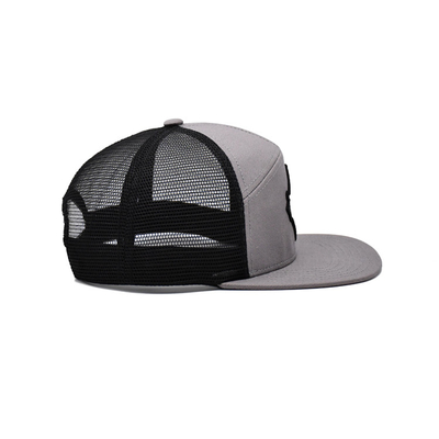 Fashion Sublimation Patch Outdoor 7 Panel Trucker Cap Custom Color Para Unisex