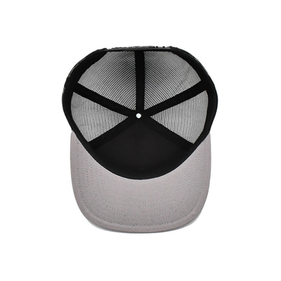 Fashion Sublimation Patch Outdoor 7 Panel Trucker Cap Custom Color Para Unisex