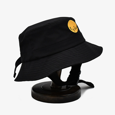 Chapéu surfando impermeável unisex da cubeta com proteção de Chin Straps Wide Brim Sun no mar