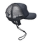 Poliéster preto Mesh Back Embroidered Custom Logo do chapéu do camionista do esporte de 5 painéis