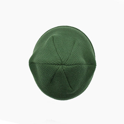 Malha verde original Beanie Hats With Embroidery Pattern do OEM