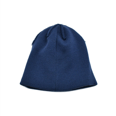 Tampão de relógio fluorescente da segurança da visibilidade exterior de Beanie Hats Reflective Striped 3M Thinsulate Lined High da malha