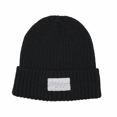 A malha Cuffed o pescador Slouchy acrílico Skull Hats Winter de Beanie Streetwear Private Woven Label