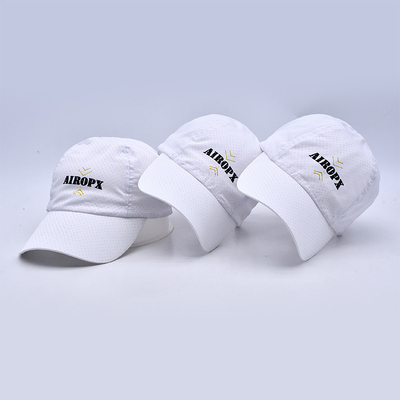 Esportes secos de Mesh Baseball Cap Breathable Quick do verão que correm tampão feito sob encomenda não organizado do esporte do perfil baixo do chapéu do camionista