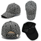 Curvatura de nylon personalizada do metal do Webbing do Snapback liso do chapéu do golfe do bordado