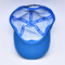 Chapéus de nylon do golfe do poliéster do algodão de nylon ajustável azul da curvatura do metal do Webbing do Snapback para atividades exteriores