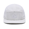Chapéu de aba plana de 5 painéis com sombreamento moderno e chapéu esportivo ajustável para o verão