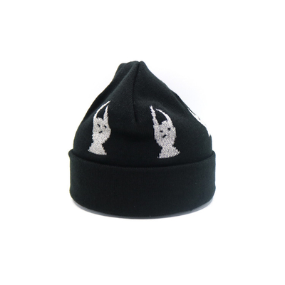 OEM BSCI Unisex Boné de tricô chapéus de bordado padrão