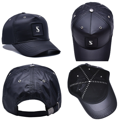 Capuz de Basebol de 5 painéis de alto perfil com costuras reforçadas