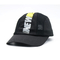 Hip hop elegante 5 Panel Camper Hat com tecido logotipo contraste costura