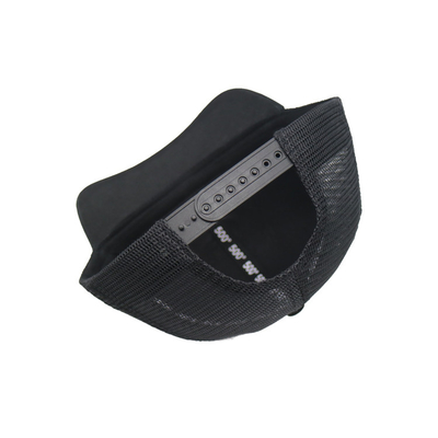 Embroidery Trucker Mesh Cap 6 Painel Moderno Borda pré-curvada