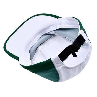 Premium Running Snapback Hat Camper não estruturado Nylon impermeável 5 Painel Cap Impressão Logotipo