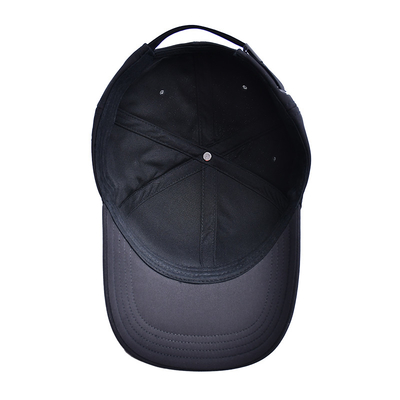 Capuz de basebol personalizável de 6 painéis com 4 olheiras metálicas compatíveis