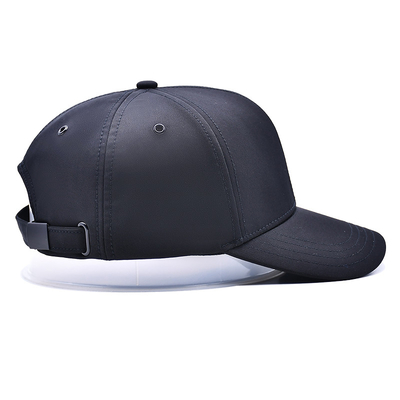 Capuz de basebol personalizável de 6 painéis com 4 olheiras metálicas compatíveis
