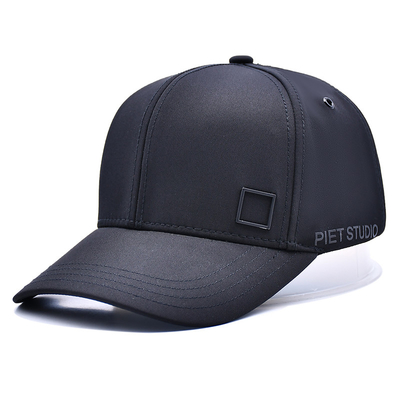 Capuz de basebol personalizável de 6 painéis com 4 olheiras metálicas compatíveis