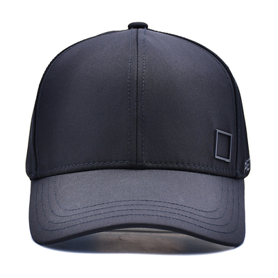 Capuz de basebol personalizável de 6 painéis com 4 olheiras metálicas compatíveis