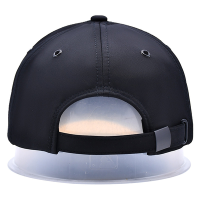 Capuz de basebol personalizável de 6 painéis com 4 olheiras metálicas compatíveis