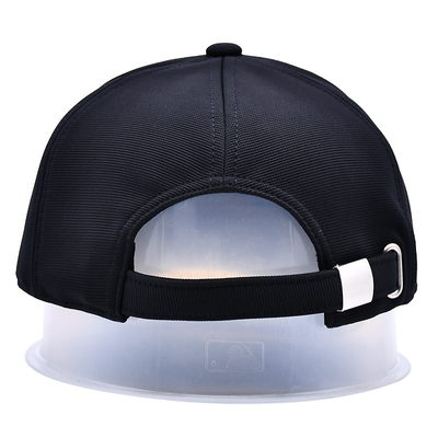 Capuz de beisebol de 6 painéis estruturado com 2 olheiras e linha de costura personalizável de cor