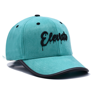 2 olheiras Curva Peak Style 6 Painel Baseball Cap Com Tape Inner Screen Printing Logotipo