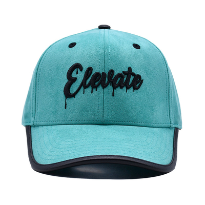 2 olheiras Curva Peak Style 6 Painel Baseball Cap Com Tape Inner Screen Printing Logotipo