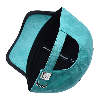 2 olheiras Curva Peak Style 6 Painel Baseball Cap Com Tape Inner Screen Printing Logotipo